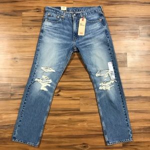 Distressed Men’s Levi's 513 Jeans Size 32x30